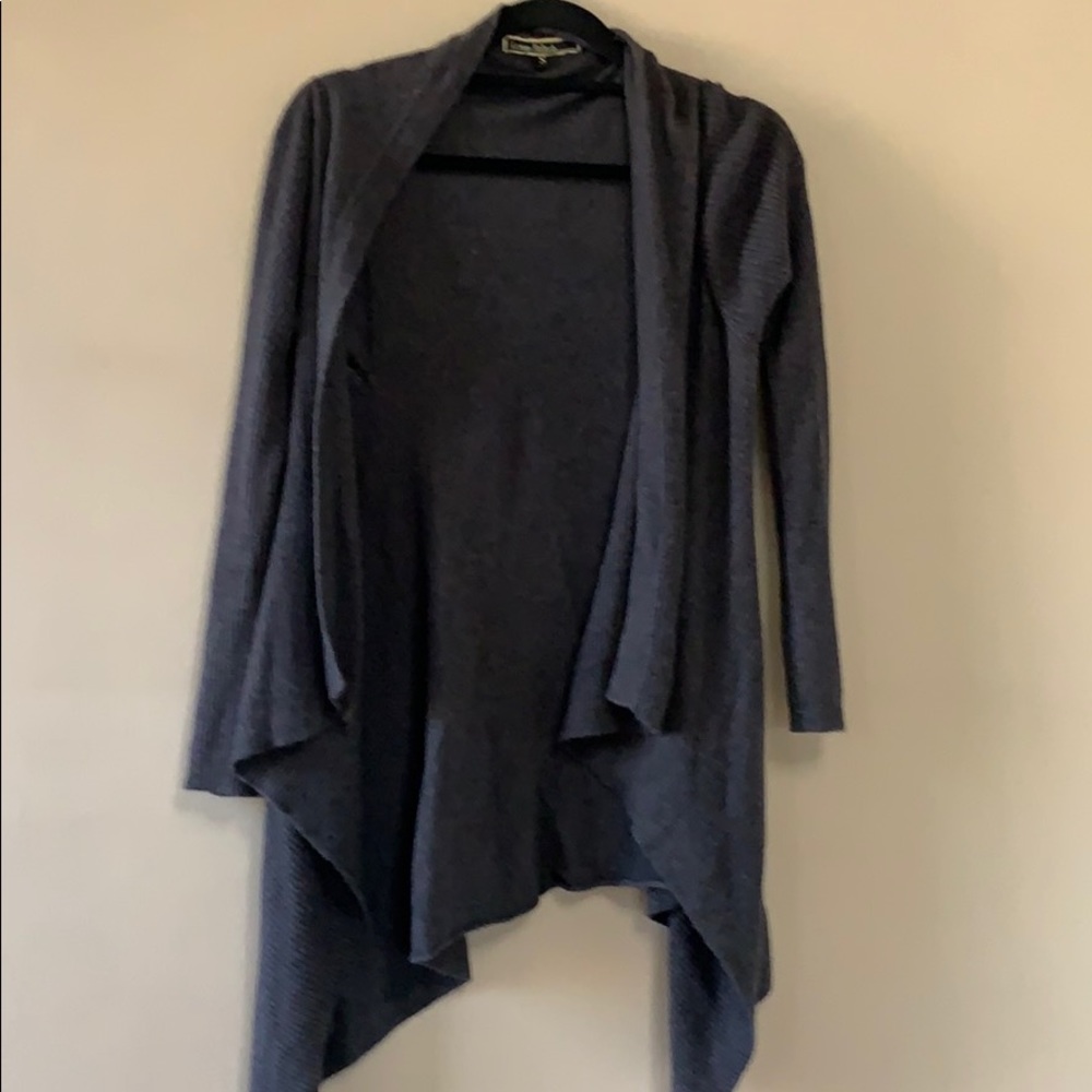 charcoal Love Stitch sweater